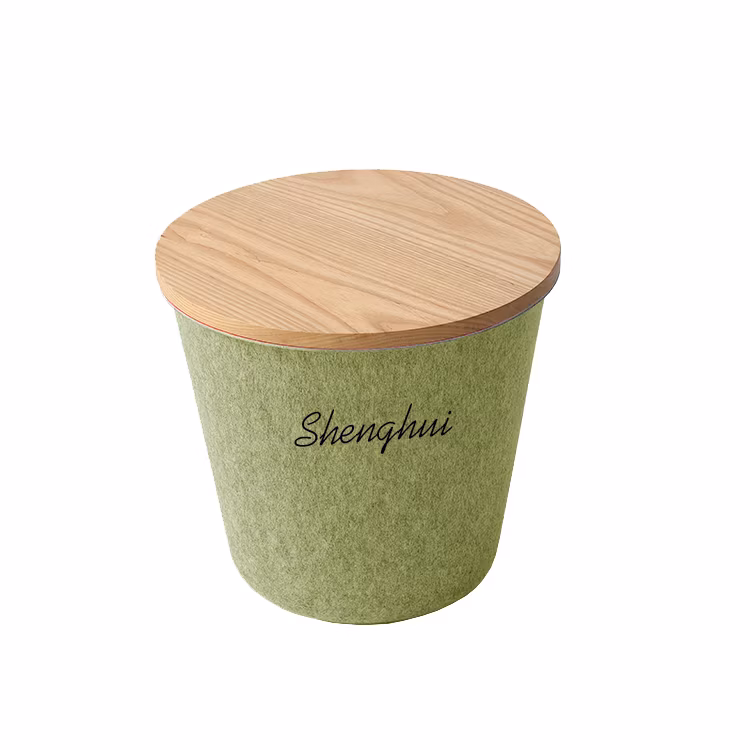 Large Felt Woven Storage Basket Set China Supplier Eco-Friendly Material Laundry Baskets Shoe Clothing Storage