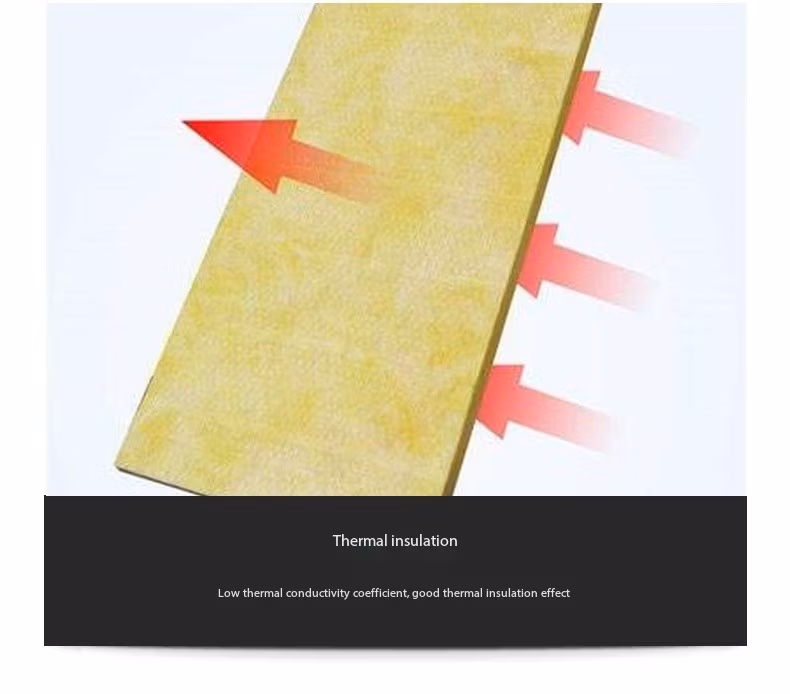 Elevator Shaft Sound Absorption and Noise Reduction Glass Fiber Cotton Board