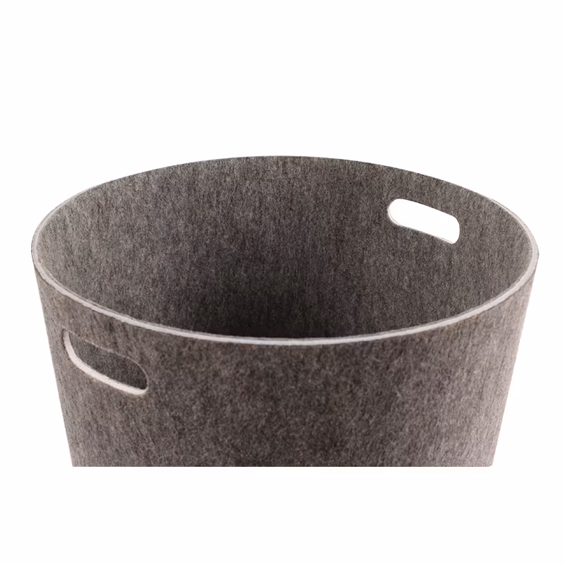 Multipurpose Plastic Bottles Recycled Felt Nonwoven Kids Toys Storage Laundry Baskets Large Storage Containers
