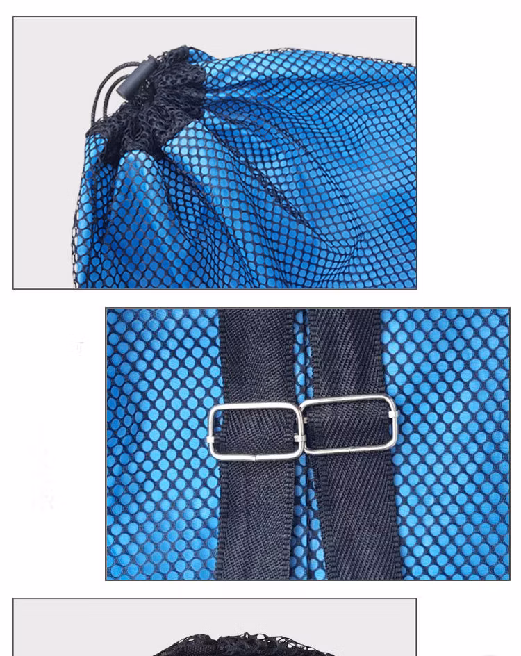 Basketball Bag Training Bag Mesh Bag Backpack Football Bag Drawstring Pocket Fitness Sports Bucket Bag