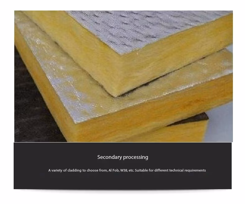 Elevator Shaft Sound Absorption and Noise Reduction Glass Fiber Cotton Board