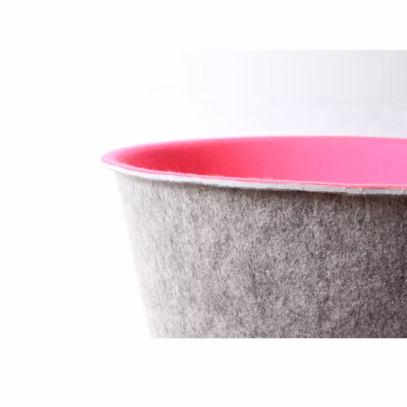 Large Felt Woven Storage Basket Set China Supplier Eco-Friendly Material Laundry Baskets Shoe Clothing Storage