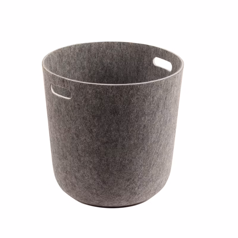 Multipurpose Plastic Bottles Recycled Felt Nonwoven Kids Toys Storage Laundry Baskets Large Storage Containers