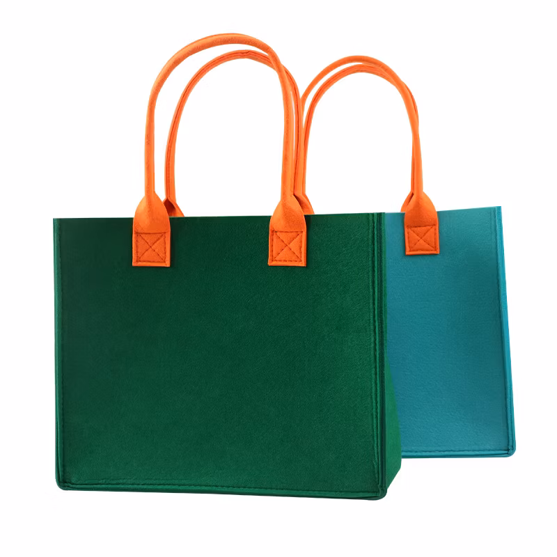 Stylish Portable Felt Handheld Shopping Bag for Pets