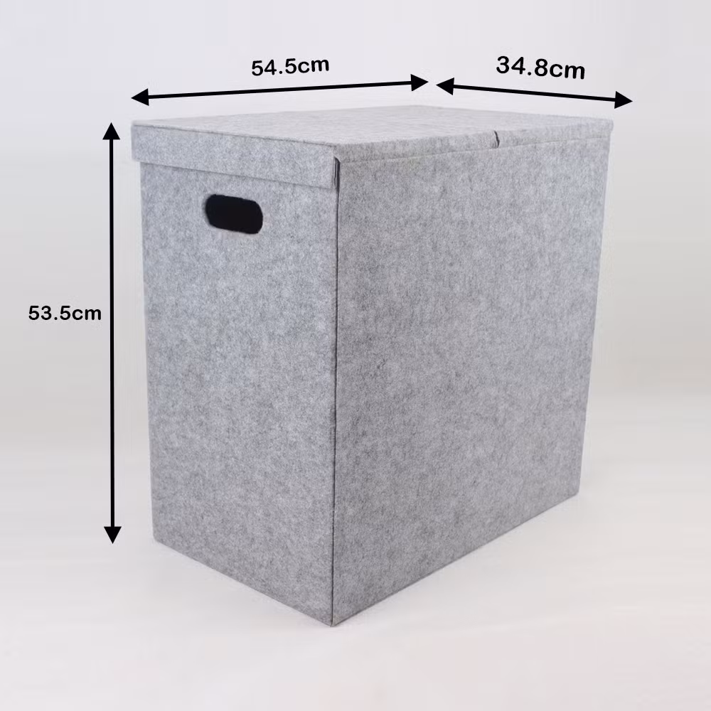 Multi Colors Thermoformed Fabrics Recycled Pet Plastic Felt Storage Containers for Hair Products