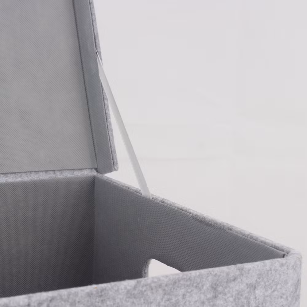Multi Colors Thermoformed Fabrics Recycled Pet Plastic Felt Storage Containers for Hair Products