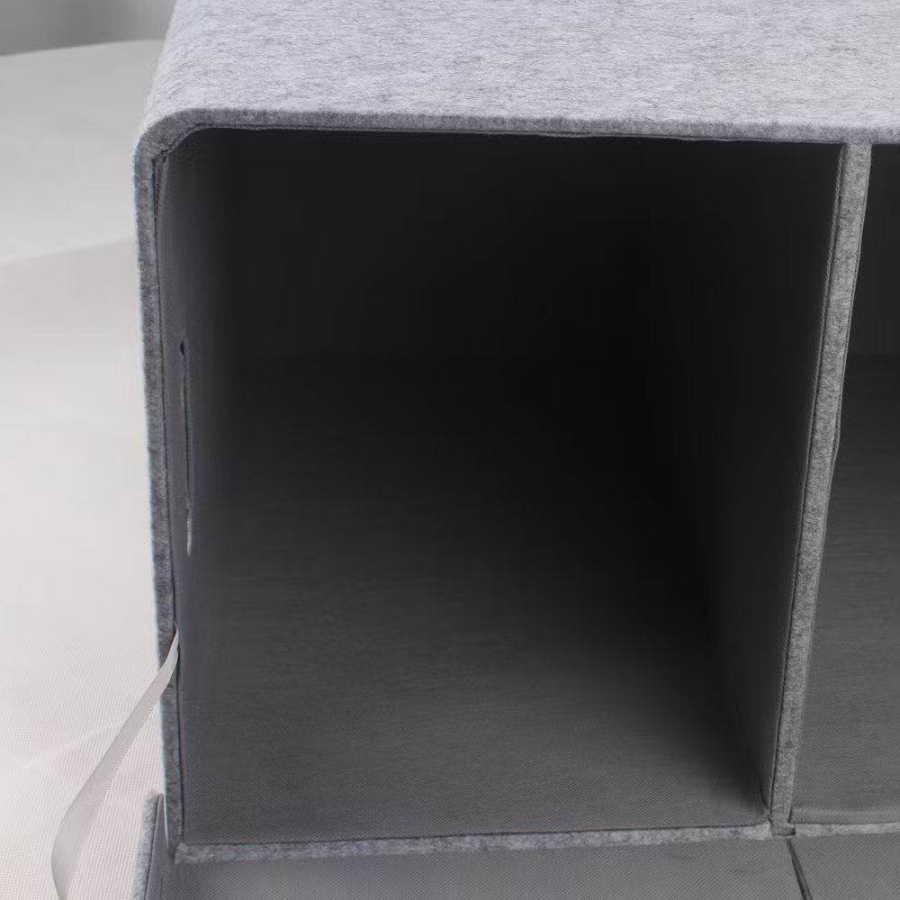 Multi Colors Thermoformed Fabrics Recycled Pet Plastic Felt Storage Containers for Hair Products