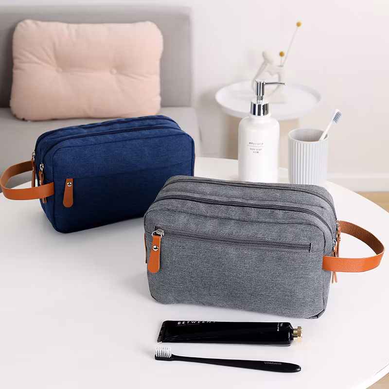 Double Layer Travel Portable Electronic Gadget Cable Organizer Digital Storage Bag HDD Powerbank Case Organizer