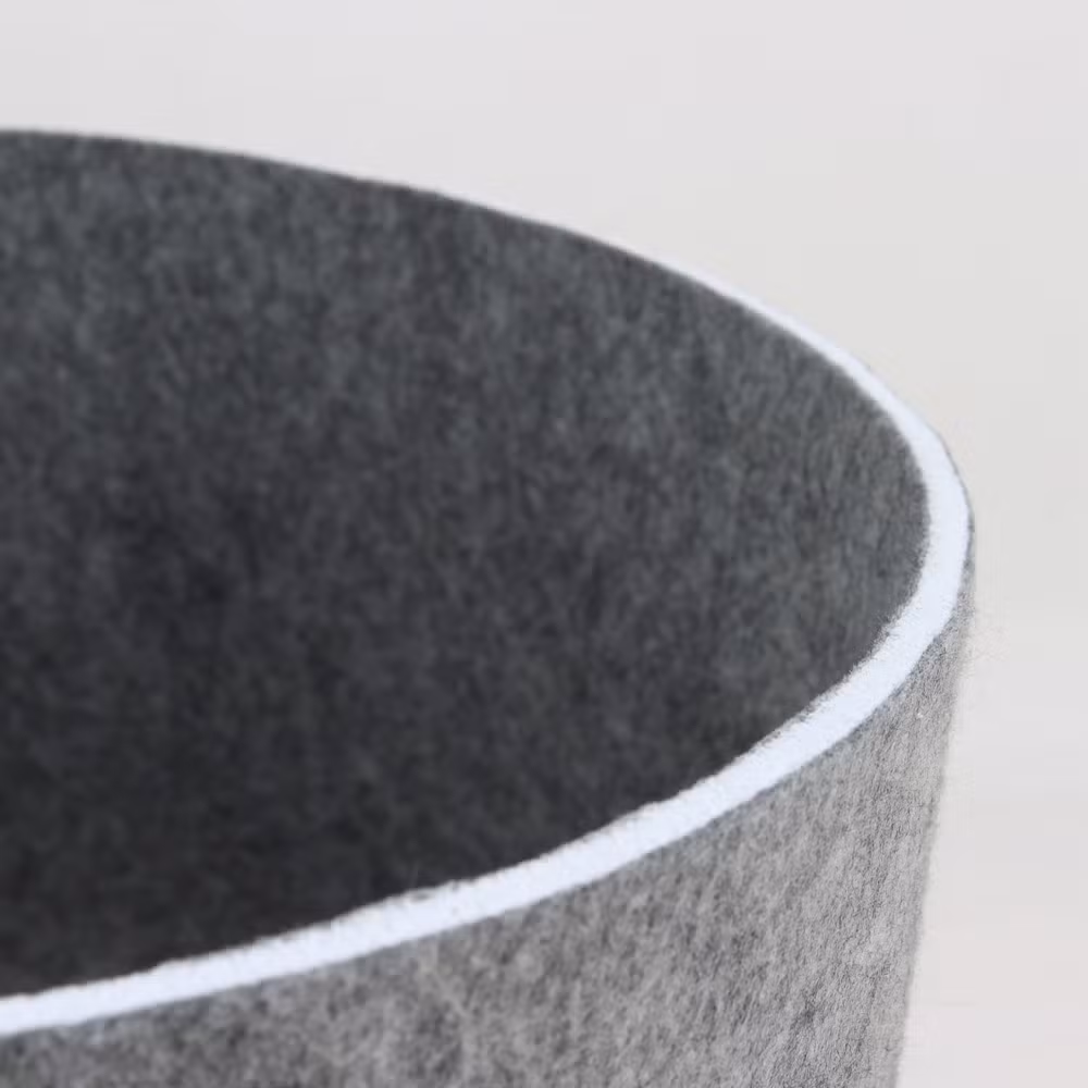 Household Good Quality Small Size Recyclable Pet Felt Thermoforming Felt Furniture Storage Containers for Home