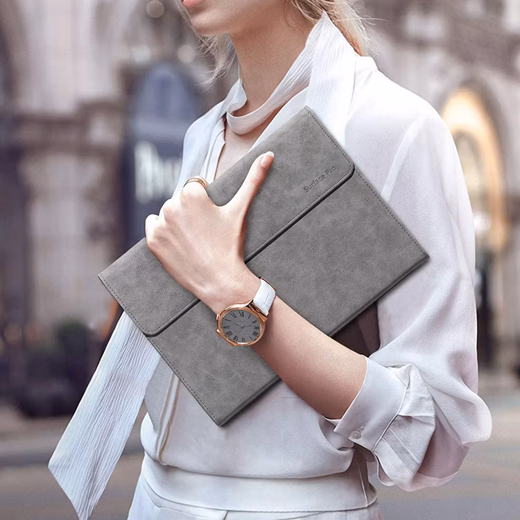Premium PU Leather with Stylus Pencil Holder Smart Tablet Case for Surface PRO 9/PRO 9 5g 2022 13 Inch