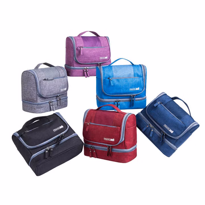 Women Cosmetic Bag Foldable Waterproof Large Makeup Organizer