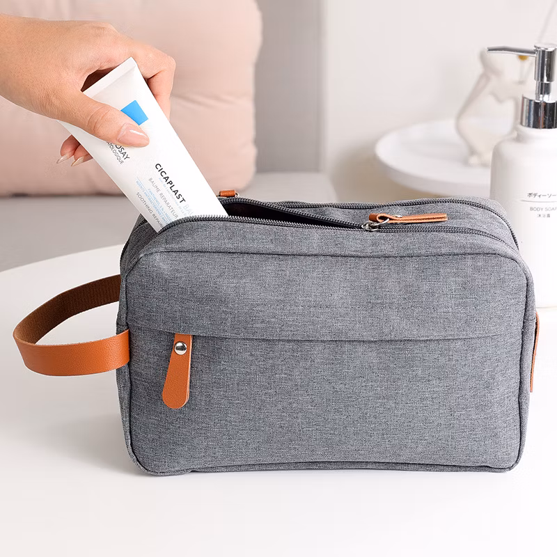 Double Layer Travel Portable Electronic Gadget Cable Organizer Digital Storage Bag HDD Powerbank Case Organizer