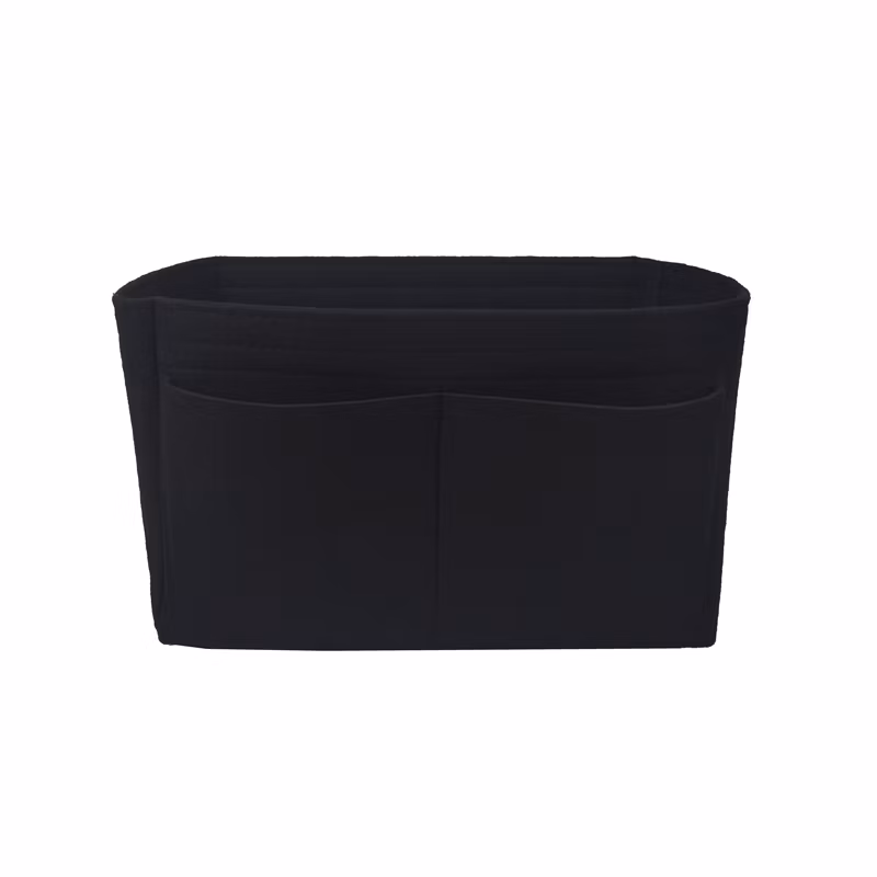 OEM ODM Felt Bag Organizer Insert Multi-Pocket Handbag for Cosmetic Makeup Felt Bag Organizer