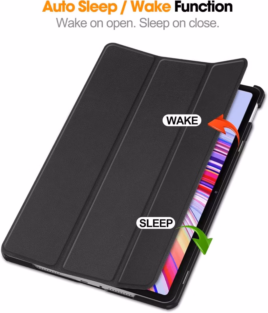 Slim Auto Wake/Sleep PC Hard Shell Folio Stand Tablet Case for Xiaomi Redmi Pad PRO 12.1 Inch 2024/Xiaomi Poco Pad 2024