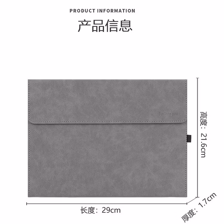 Premium PU Leather with Stylus Pencil Holder Smart Tablet Case for Surface PRO 9/PRO 9 5g 2022 13 Inch