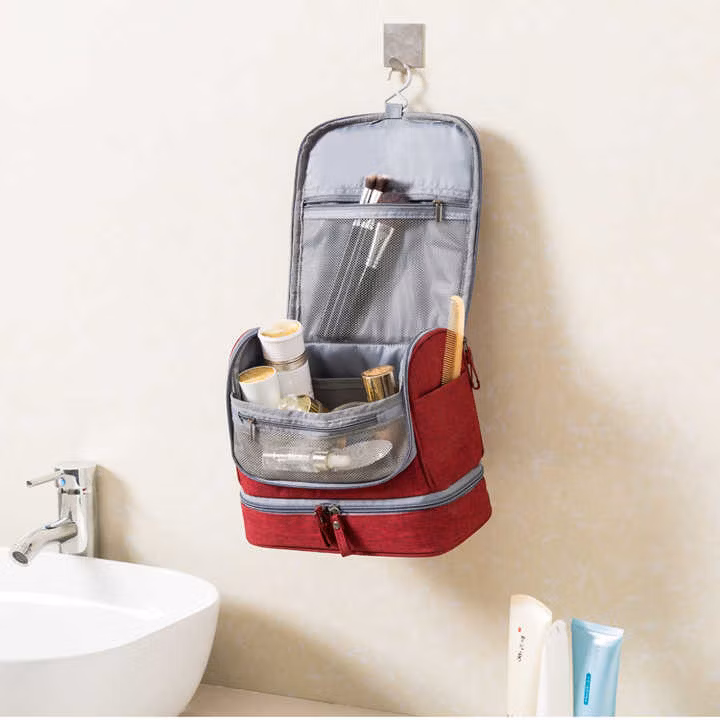 Women Cosmetic Bag Foldable Waterproof Large Makeup Organizer