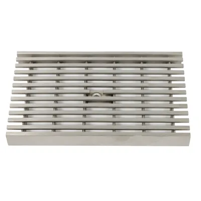 Acero inoxidable 304 Wedge Wire Grate Linear Shower Drain Swimming Piscina drenaje de la trinchera Baño Balcón drenaje del suelo