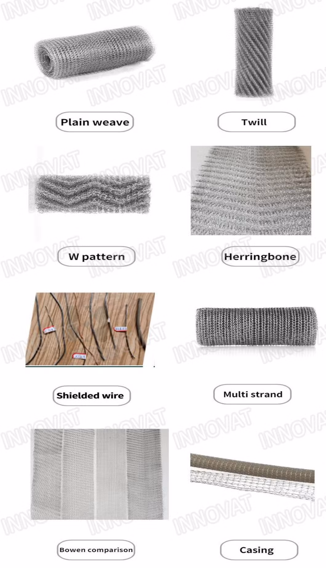 Knitted Wire Mesh Tube/Stainless Steel Gas-Liquid Separate Filter/Knitted Wire Mesh Filtering Demister Mesh Car Mesh