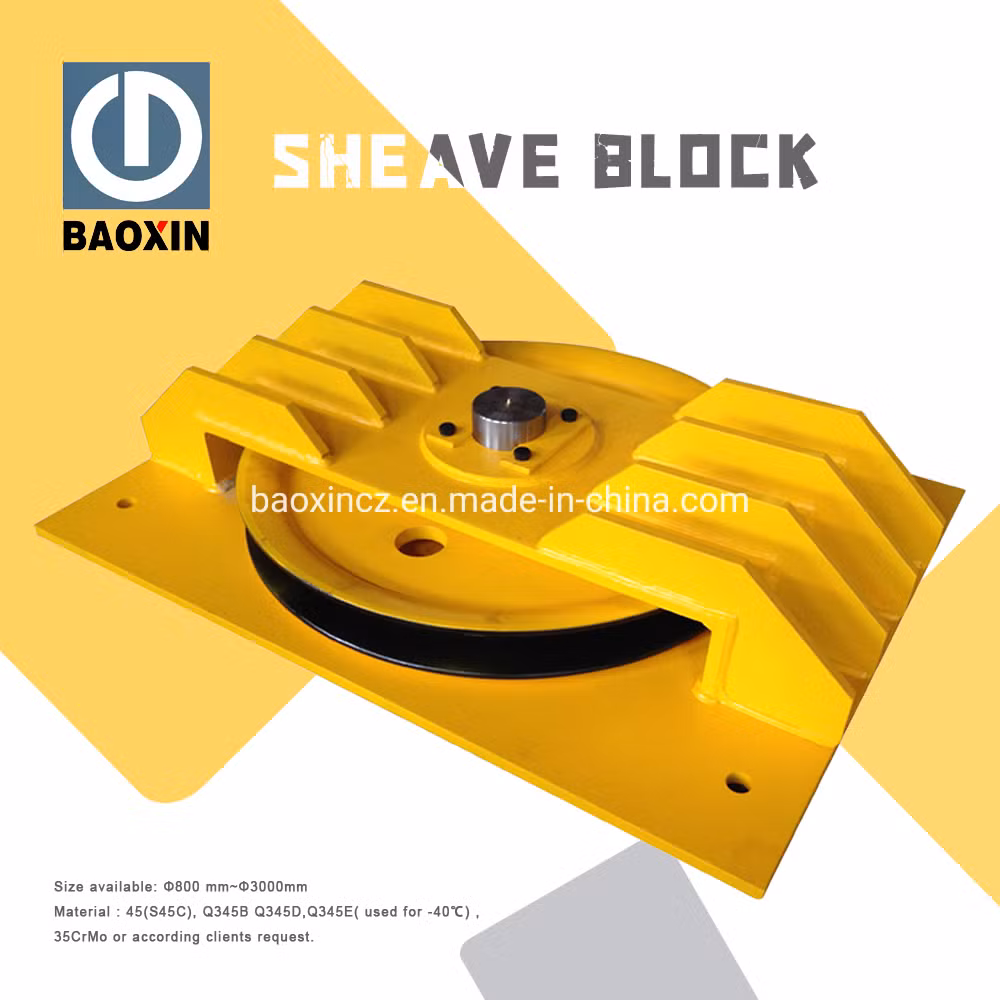 The USA Crane Heavy Engineering Welded Pulley for Formanufacture of Electrical Machinery and Equipment