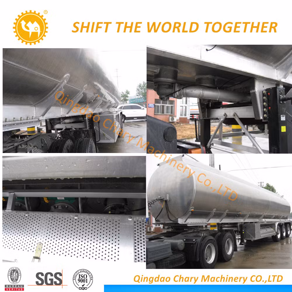 Heavy 40000 Liter Capacity Semi Trailer /Fuel Tanker / Oil Tanker