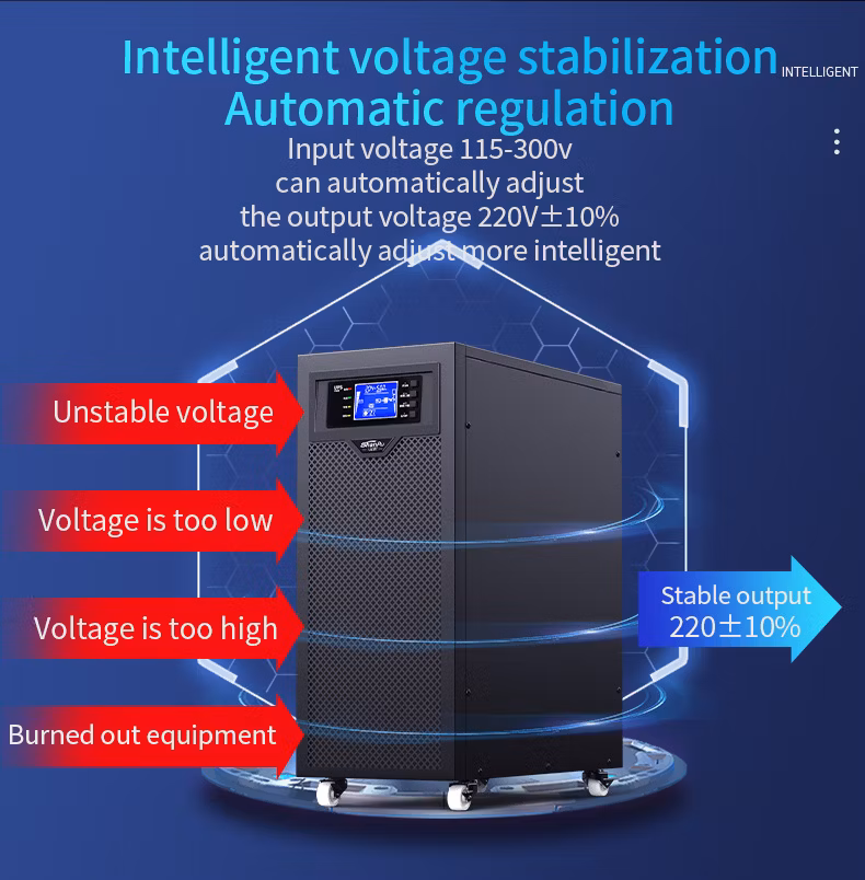 Wholesale Emergency Power Online UPS for Cell Towers Power Supply UPS 6kVA 10kVA