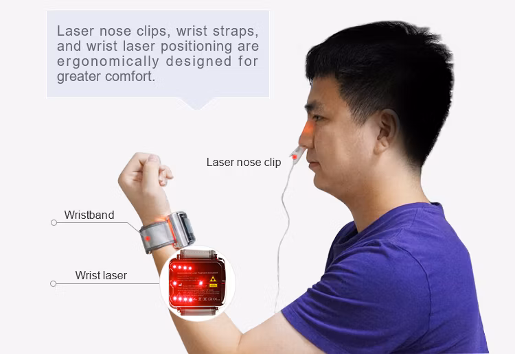 Low Power Laser Machine Wrist Blood Pressure Treatment Machine
