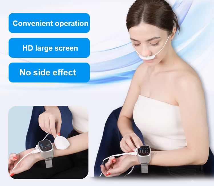 New Design 650nm Semiconductor Laser Watch Therapy Instrument for Blood Pressure