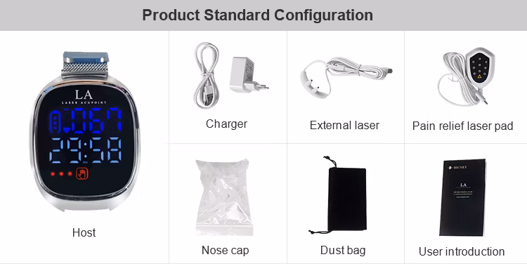 Laser Acupuncture Treatment Therapeutic Health Therapy Wrist Smart Watch