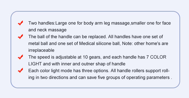 Inner Ball Roller Weight Loss Massager Therapy Slimming Weight Loss Massager Therapy Slimming Machine
