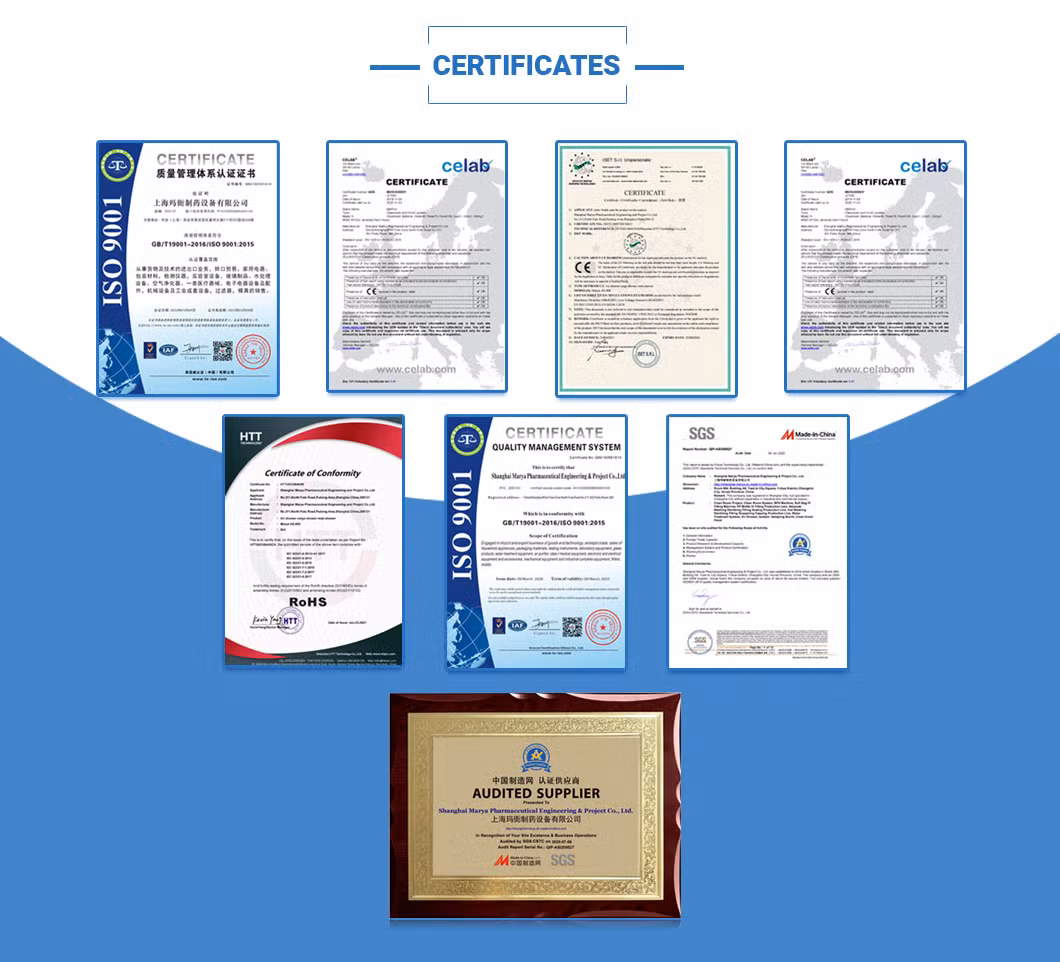 Marya Biotechnology Product Pharmaceutical Formulation Preparation System for Antibodies/Vaccines