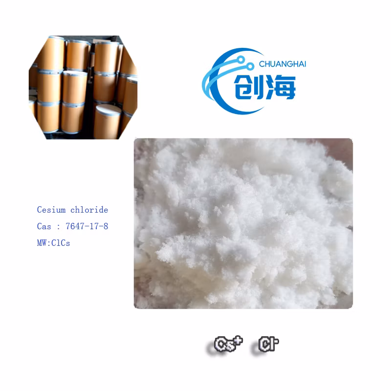 High Purity 99.9% Cscl Cesium Chloride CAS 7647-17-8 for Laboratory Use