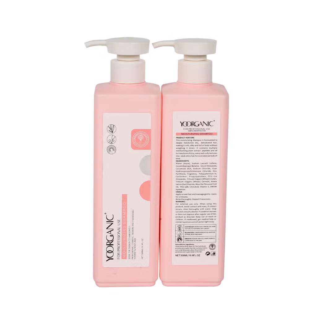 Hot Sale Private Label Hair Shampoo and Conditioner Mild Formulation Moisturizing Damaged Hair Smooth Shine