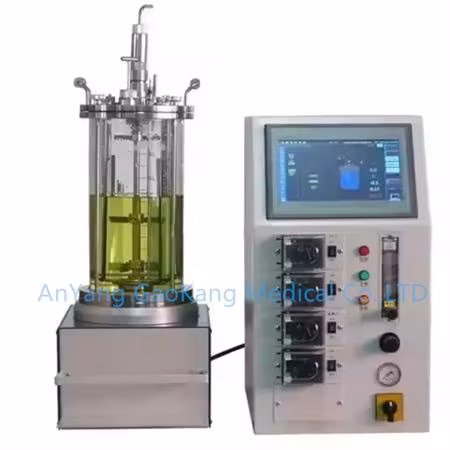 Biotechnology Laboratory Plant Essential Oil Glass Biological Fermenter