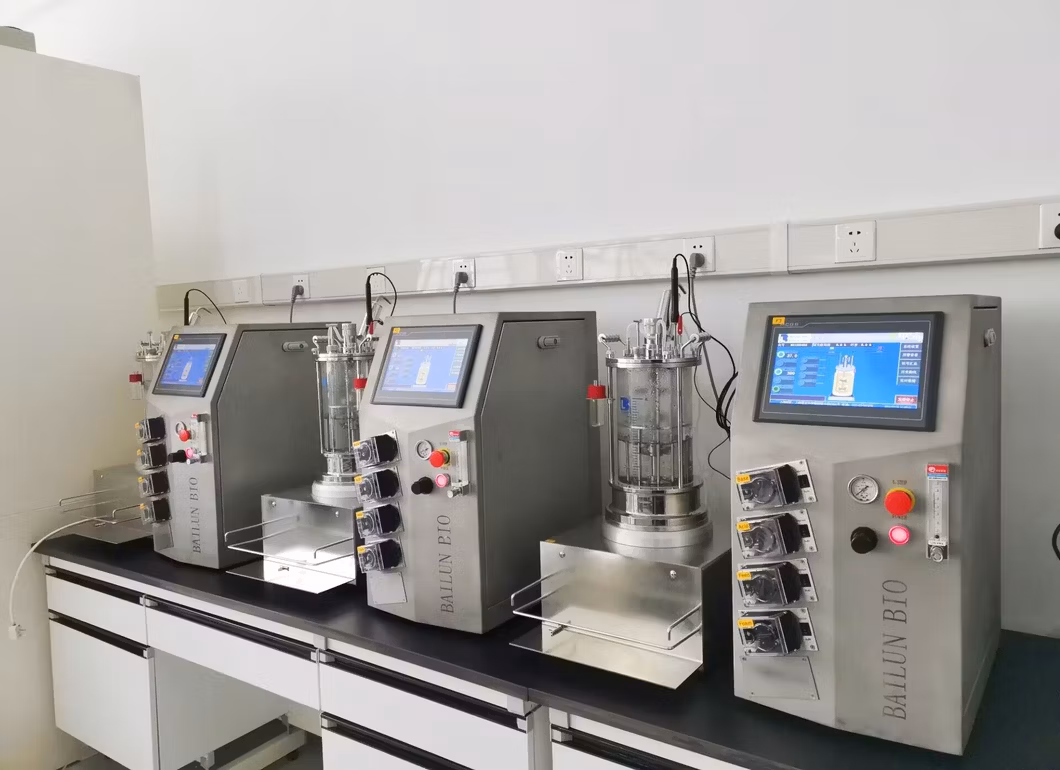Commercial Magnetic Driving Glass Fermenter Bioreactor Cooling Kit for Strain Screening (0.1L-45L) International Technology Lab Glass Jacket 1L Reactor
