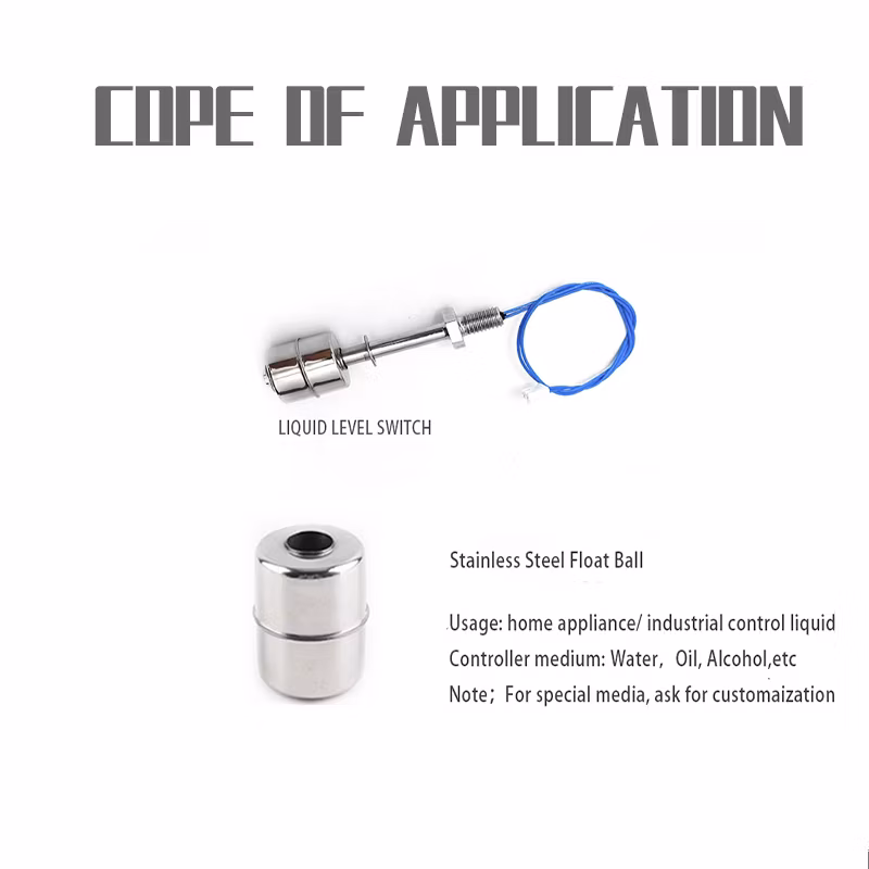 Cylindrical Stainless Steel Magnetic Float Ball for Level Switch Water