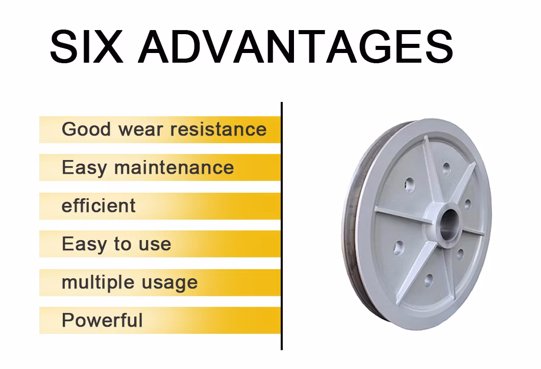 The USA Crane Heavy Engineering Welded Pulley for Formanufacture of Electrical Machinery and Equipment