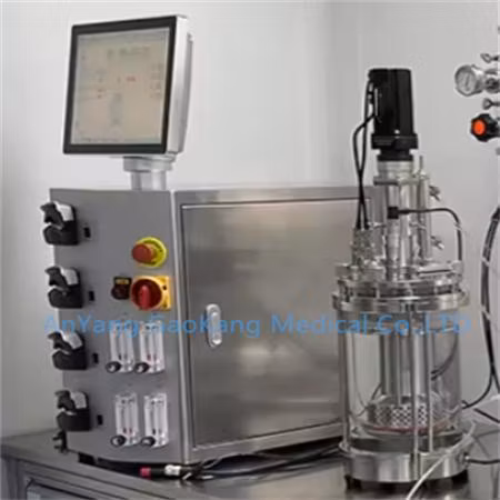 Biotechnology Laboratory Plant Essential Oil Glass Biological Fermenter