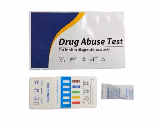 Drug Test One Step Coc Thc Mor Met Urine Doa Test Strip Kits Glob Biotech