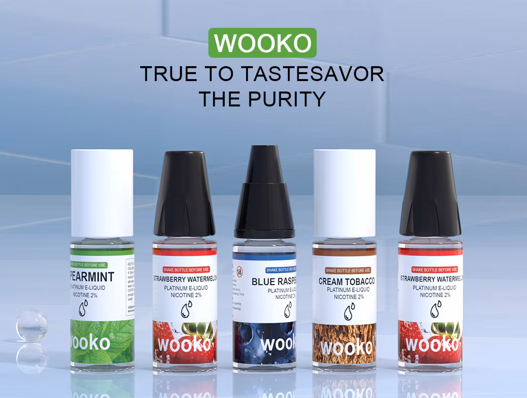 Wholesale Menthol Vape Juice E Liquid with Custom Strength Nicotine Salt Skwezed Vape Juice