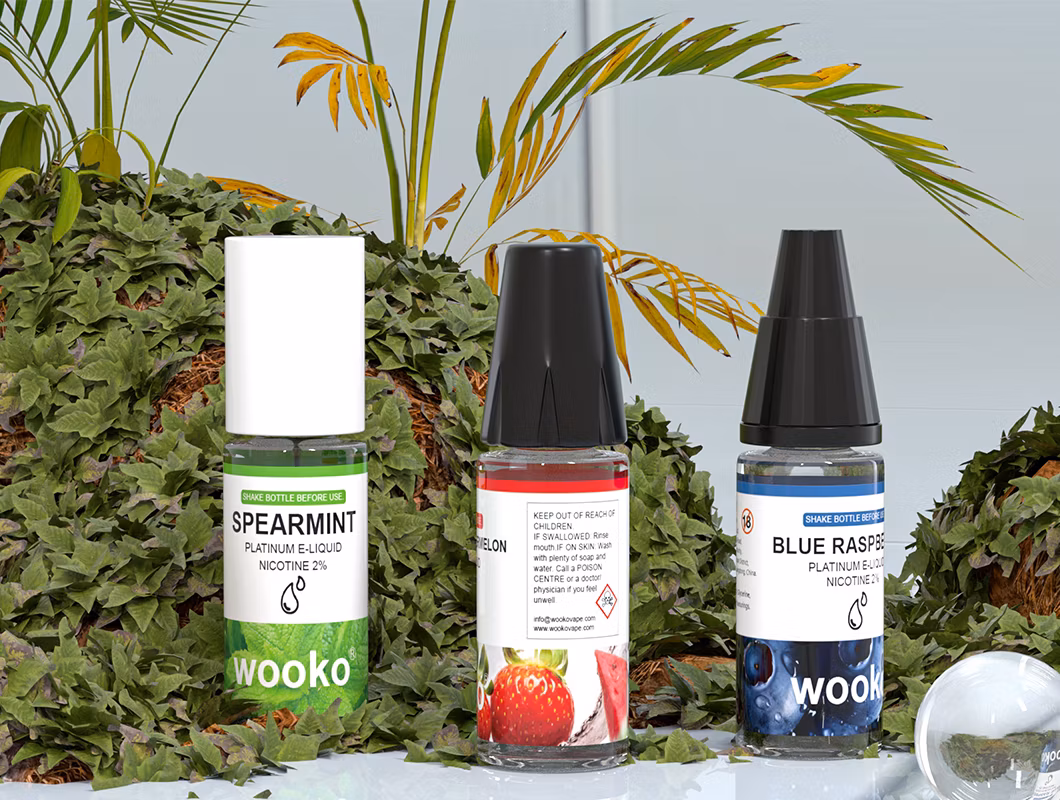 Wholesale Menthol Vape Juice E Liquid with Custom Strength Nicotine Salt Skwezed Vape Juice