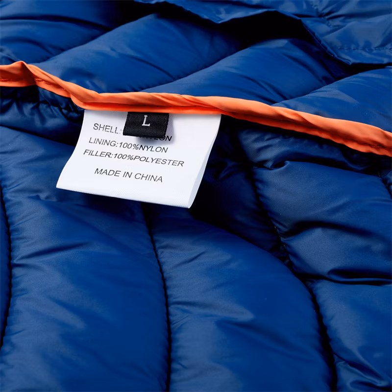 Custom Logo Warm Bubble Waterproof Windproof Men Winter Hooded Quilted Down Coats Cotton Padded Puffer Jacket