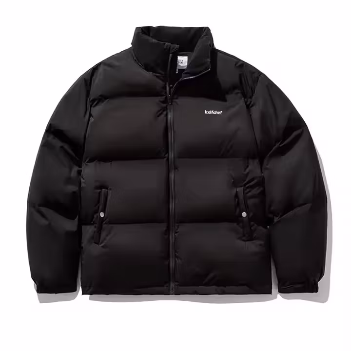 Customized Printing Logo Winter Thick 100% Goose Down Jackets Cotton Unisex Coat Men&prime;s Plain Down Puffer Jacket