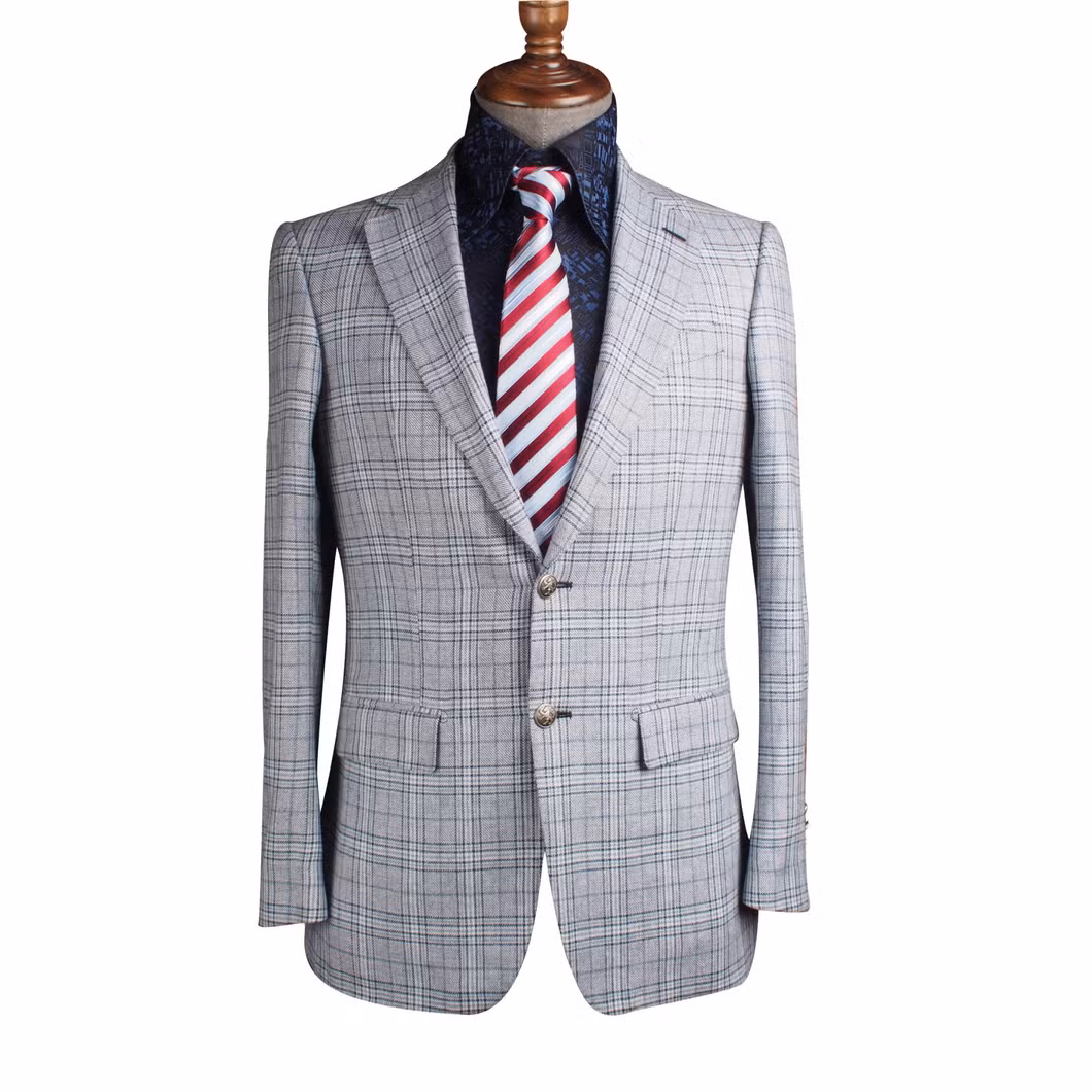 Wholesale Custom Made Red Jacquard Slim Fit Suit Poly/Rayon Tuxedo Jacket