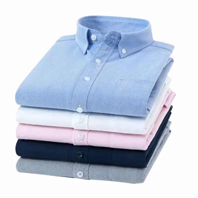 High Quality Gitman Vintage Men&prime;s Over Dyed Oxford Short Sleeve Button Down Shirt