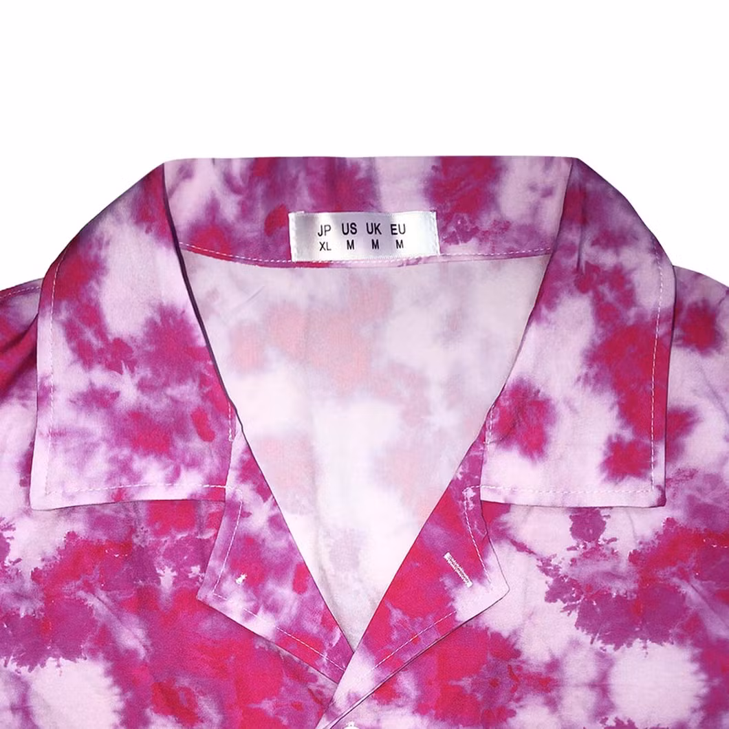 Summer Men&prime; S Custom Short Sleeves Print Aloha Hawaiian Casual Shirt