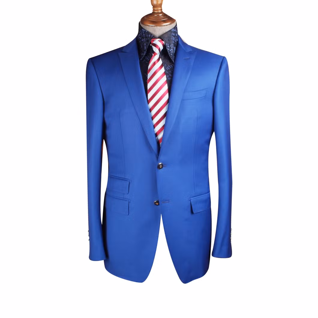 Wholesale Custom Made Red Jacquard Slim Fit Suit Poly/Rayon Tuxedo Jacket
