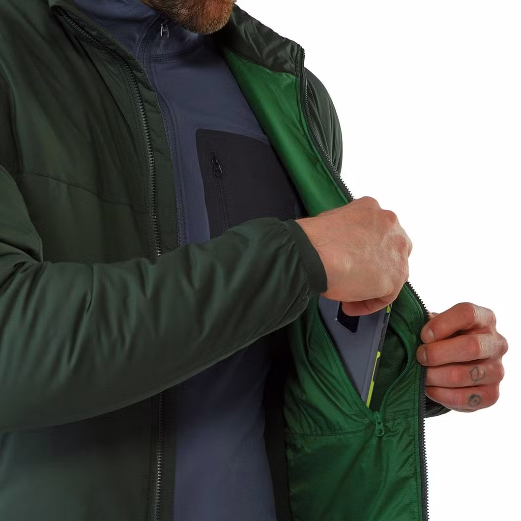 High Quality Custom Logo Outdoor Winter Men&prime;s Primaloft Insulation Jacket for Riding