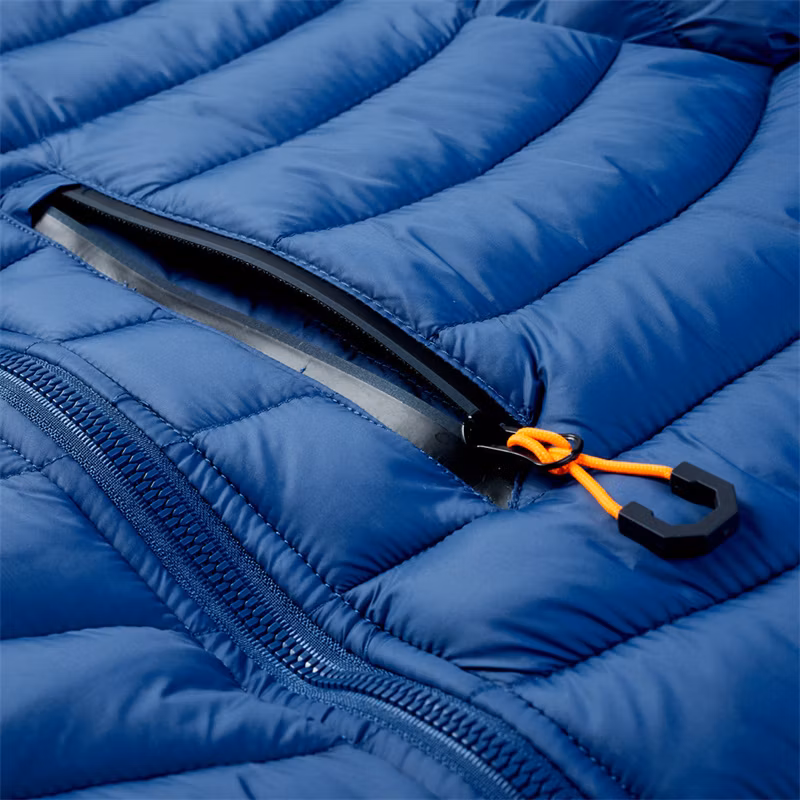 Custom Logo Warm Bubble Waterproof Windproof Men Winter Hooded Quilted Down Coats Cotton Padded Puffer Jacket