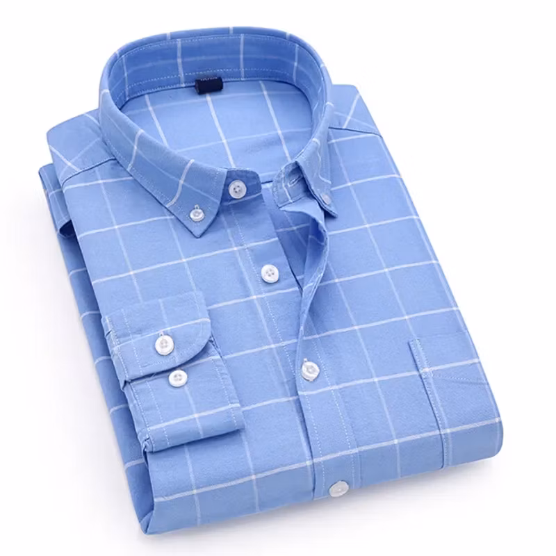 High Quality Gitman Vintage Men&prime;s Over Dyed Oxford Short Sleeve Button Down Shirt