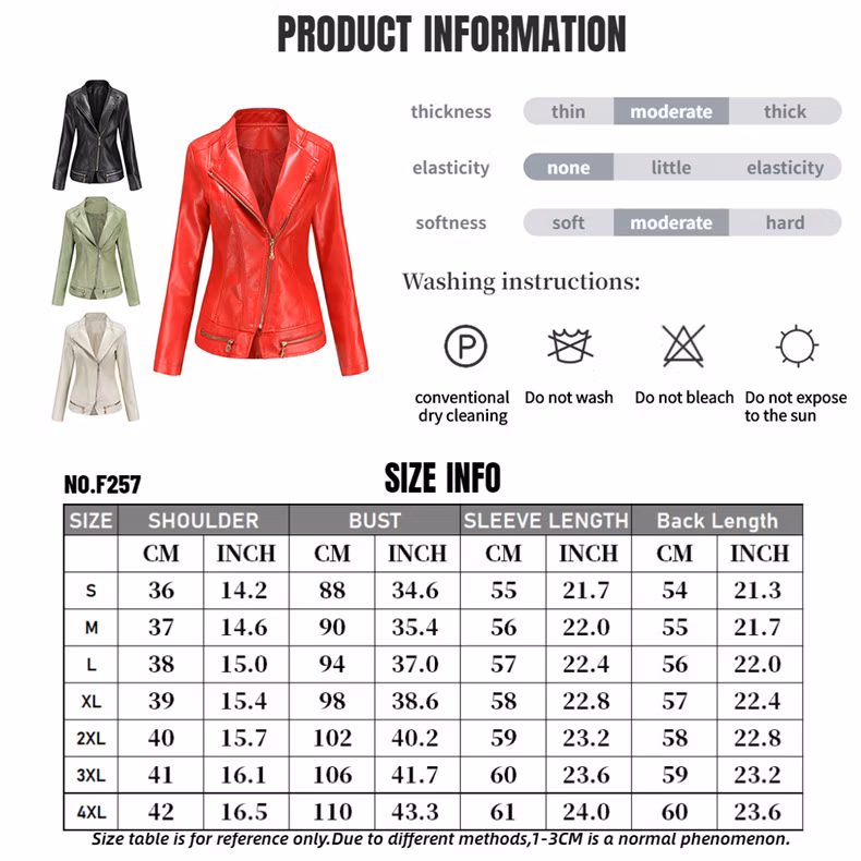 Petite Biker Jacket Womens Faux Leather Moto Jacket Ladies Black Leather Jacket Wholesale Puffer Winter Coats Trench Coats Plus Size Leather Jacket